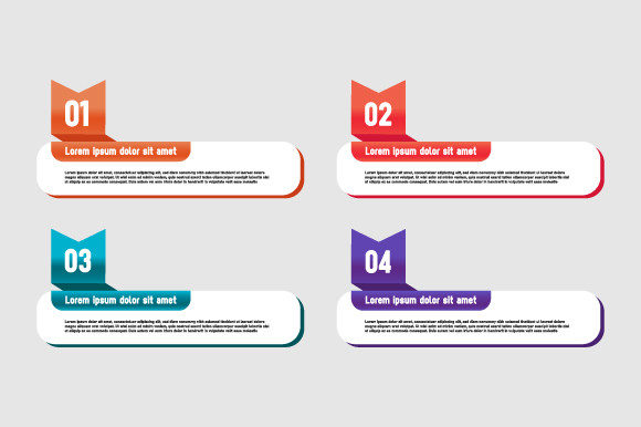 Colorful Business Infographic Graphics
