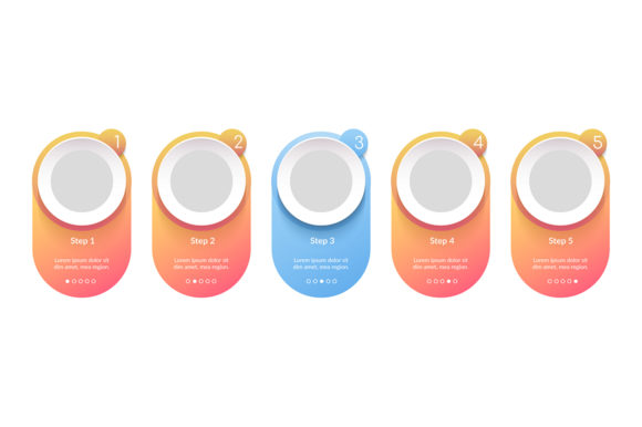 Creative Gradient Infographic Template