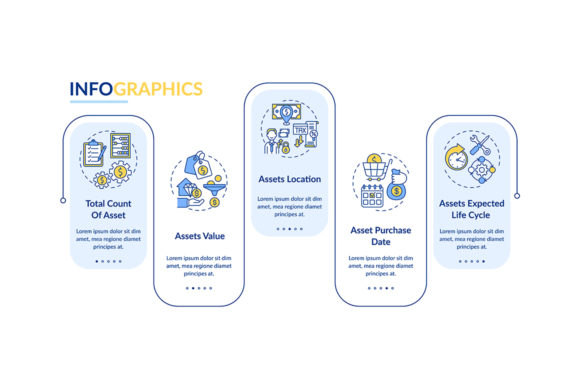 Investment Inventory Vector Infographic Graphics