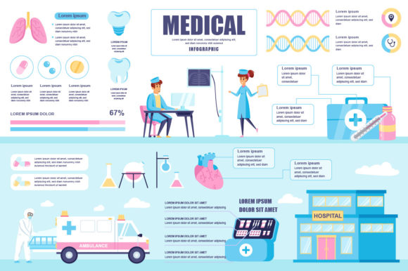 Medical Infographic Design Template