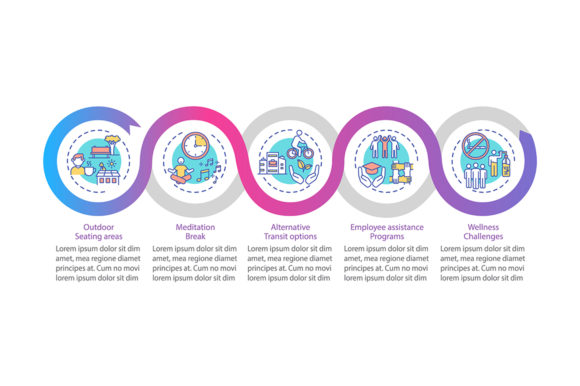 Workspace Wellbeing Practices Graphics